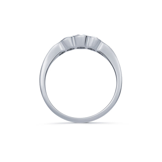 Tapered Diamond Five Stone Ring