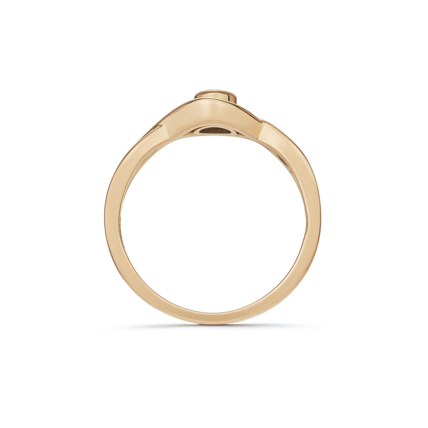 Ruby Twist Design Ring 0.20ct