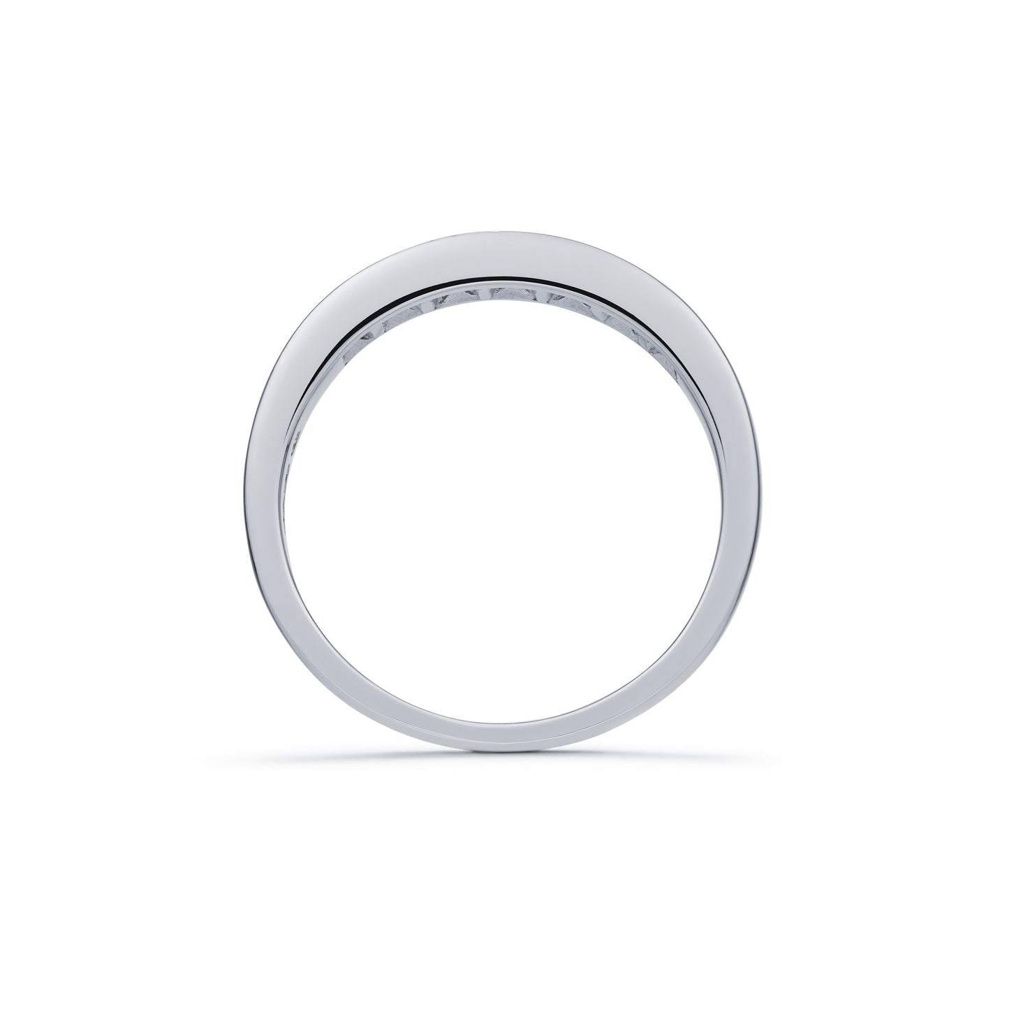 Diamond Graduated Grain Set Seven Stone Ring 0.44ct