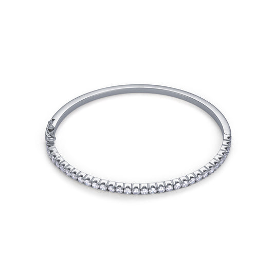 Diamond Hinged Bangle