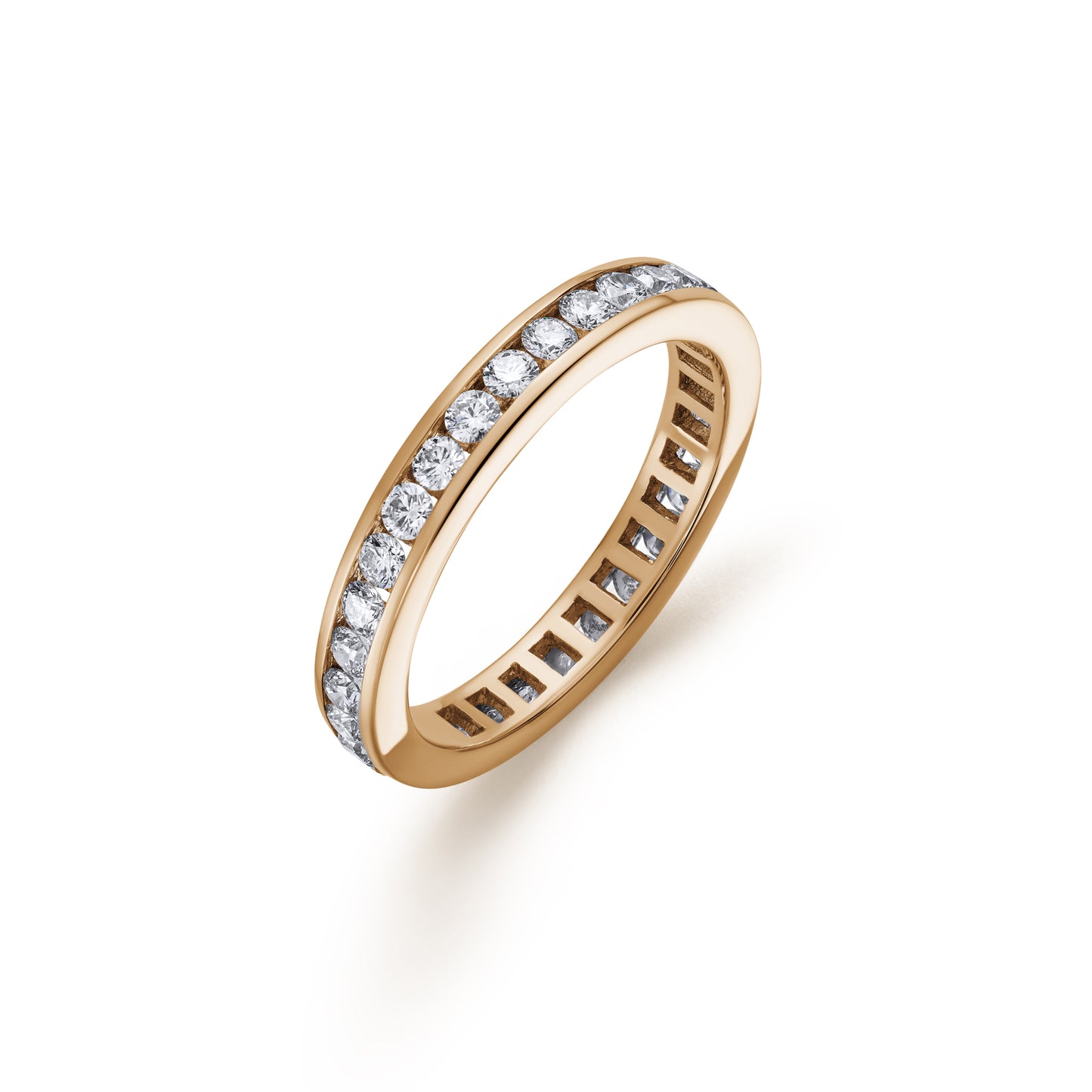Diamond Round Brilliant Channel Set Full Eternity Ring 1.00ct